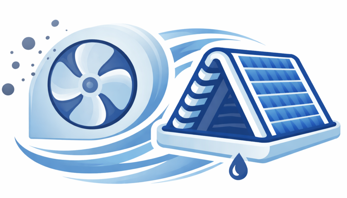 Professional HVAC blower and evaporator coil cleaning to improve air quality and system efficiency