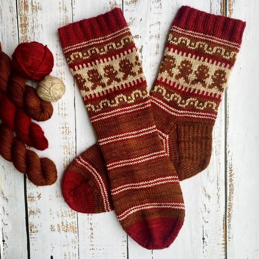 Whimsical Holiday Socks