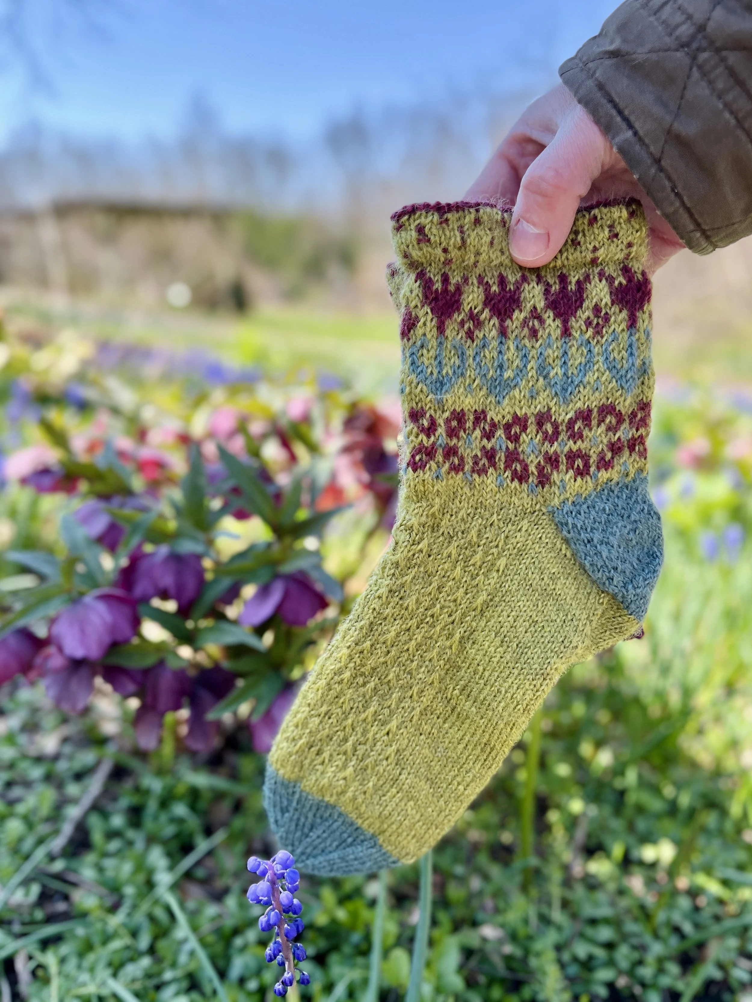Fairy Tale Flowers Socks MKAL