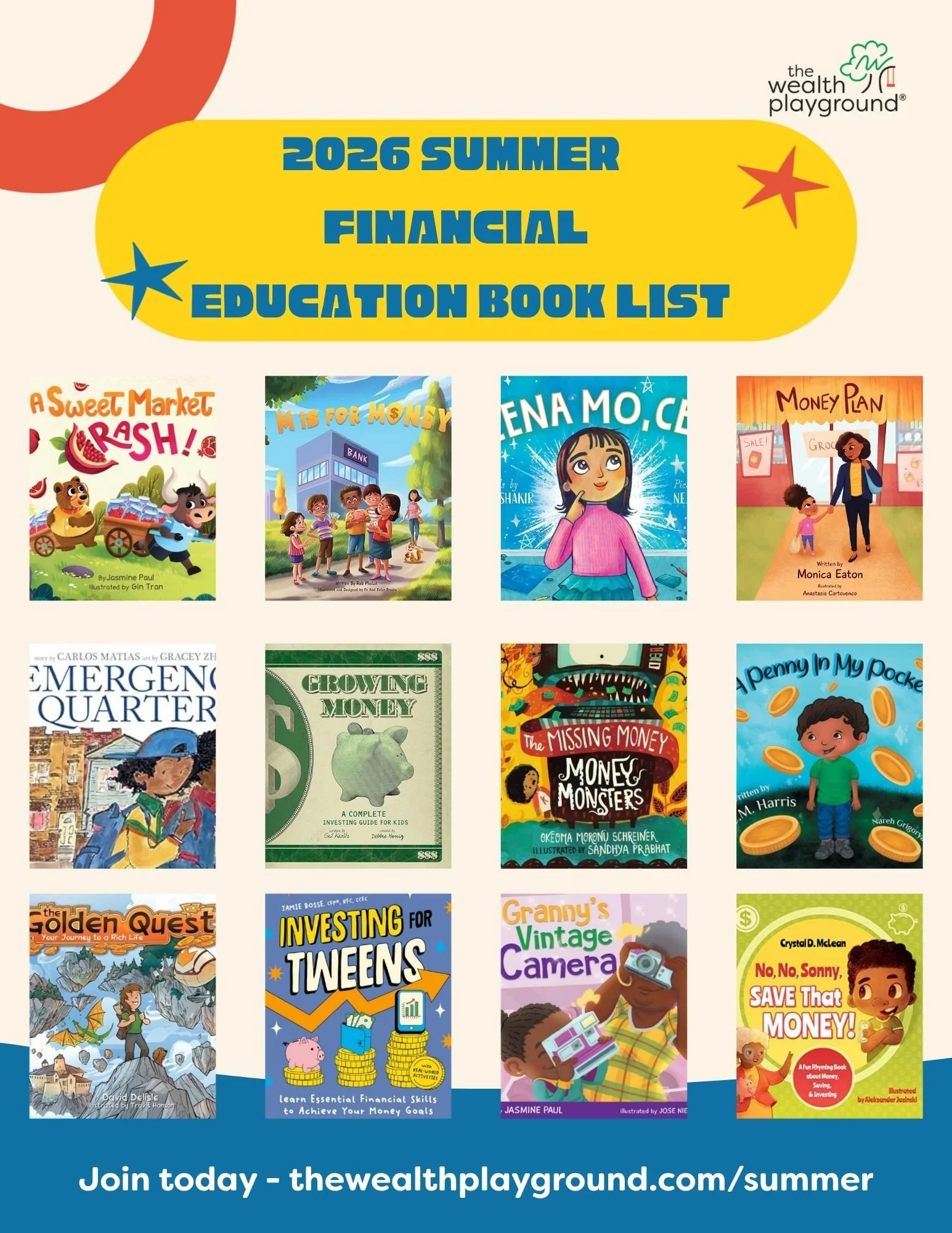 Get Kids Reading and Learning more about money this Summer!