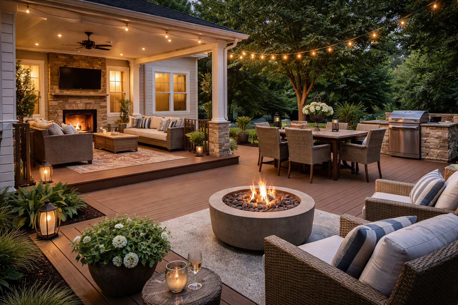 DECKS & OUTDOOR LIVING SPACES