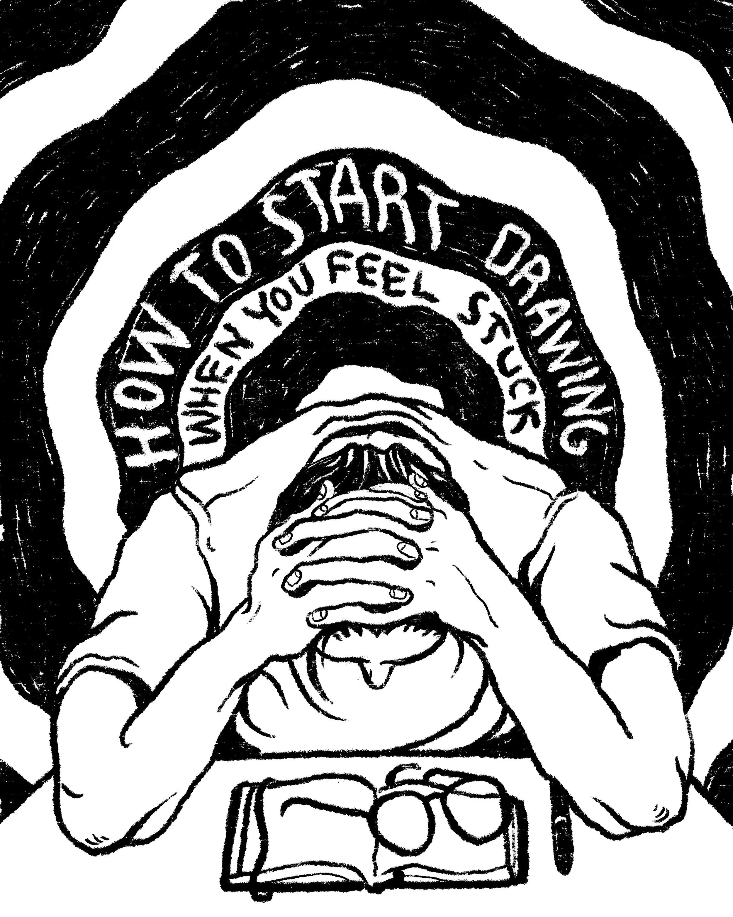 How to Start Drawing When You Feel Stuck