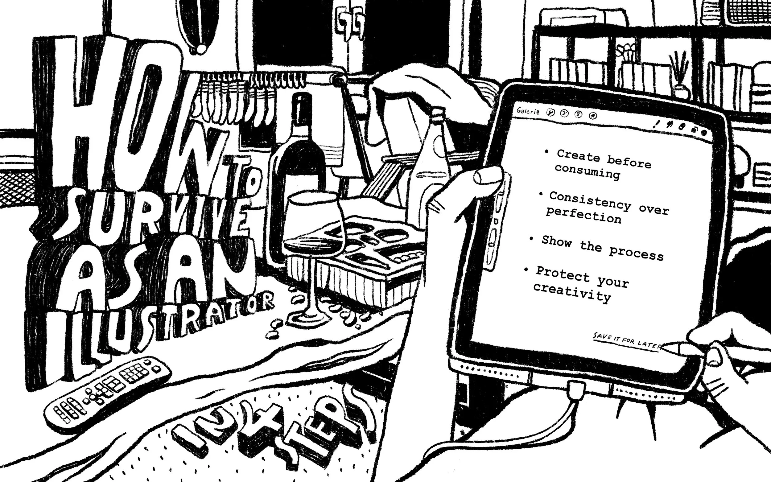 Social Media Illustration / Lennart Sketches