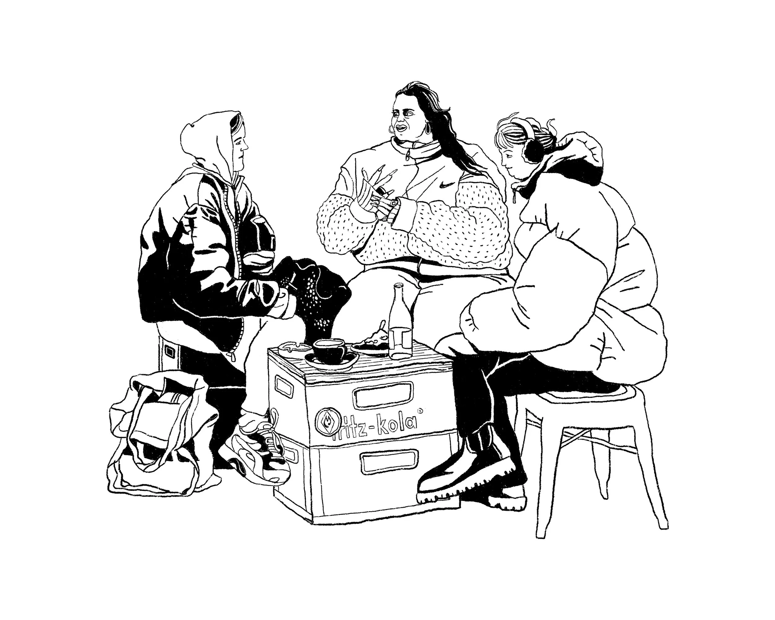 People Drawing / Bremen