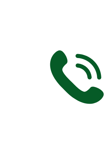 Icon of a green telephone receiver with sound waves indicating a call.
