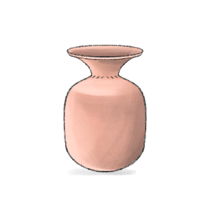 Rhigza. A large, rounded vessel used to store chang. Requires a wooden stand.