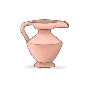 Tskyan. A vessel used to serve chang. Its spout is inspired by a snake, symbolically suggesting that what it holds can be both poison and medicine.