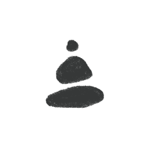 A silhouette of a person sitting cross-legged in a meditation pose.
