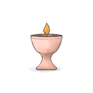 Tsanbar. A larger version of the churkhung, used to light lamps for extended periods, sometimes up to a month.
