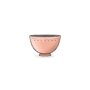 Kore. Traditional tea cup.