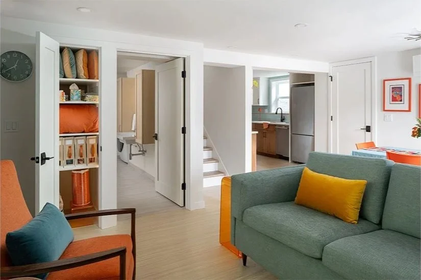 Accessible ADU in a Basement Setting