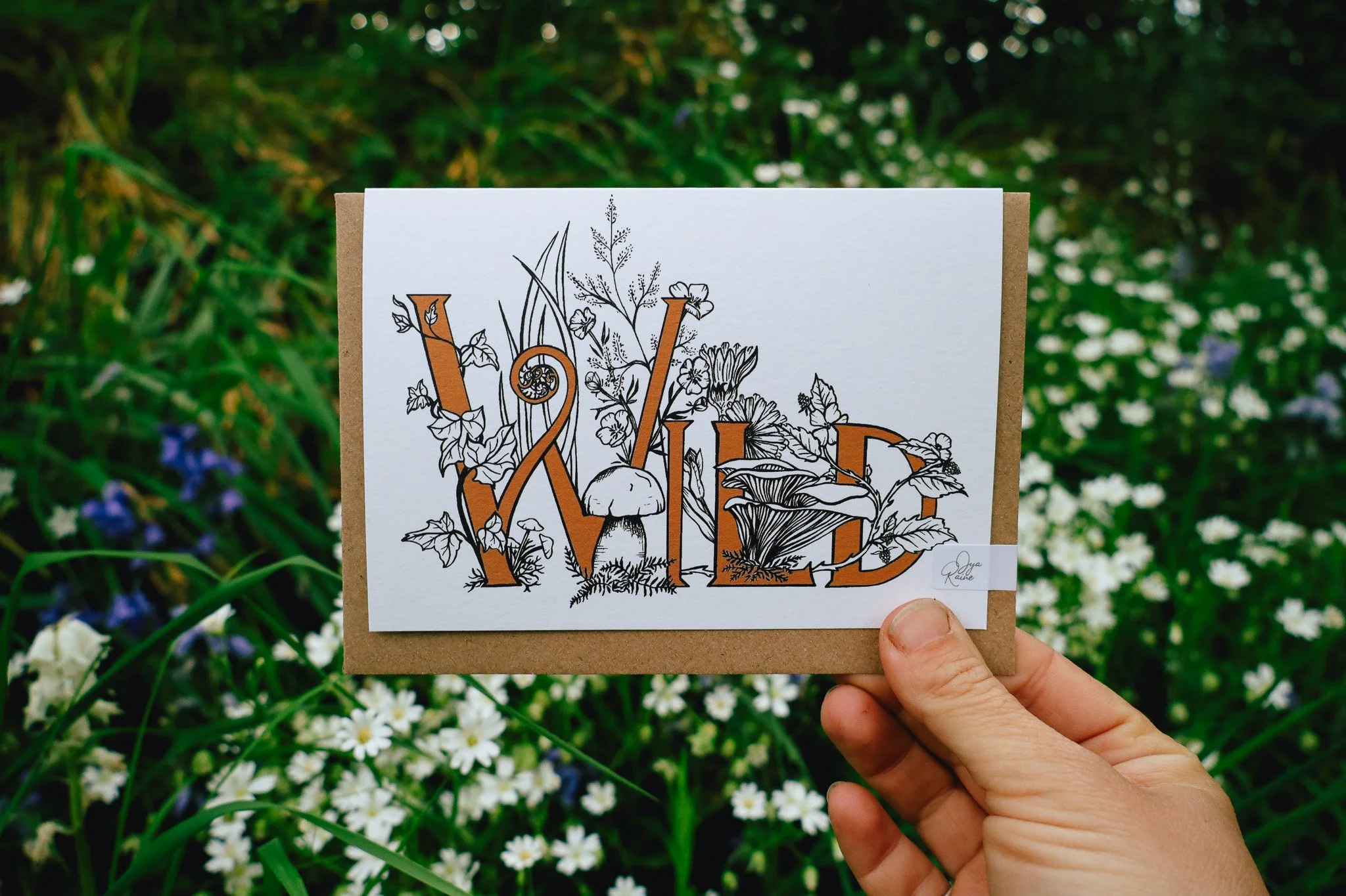 Wild Botanical Greeting Card