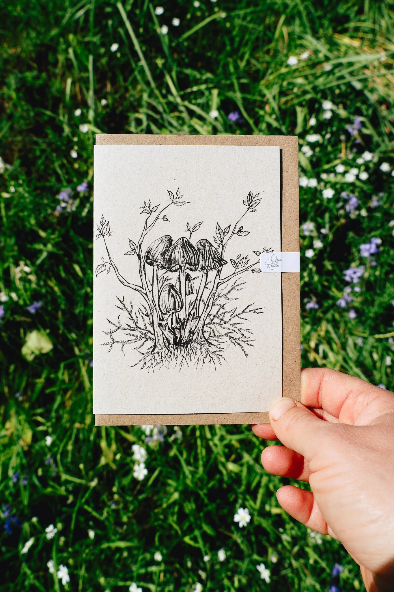Ink Capricus Greeting Card