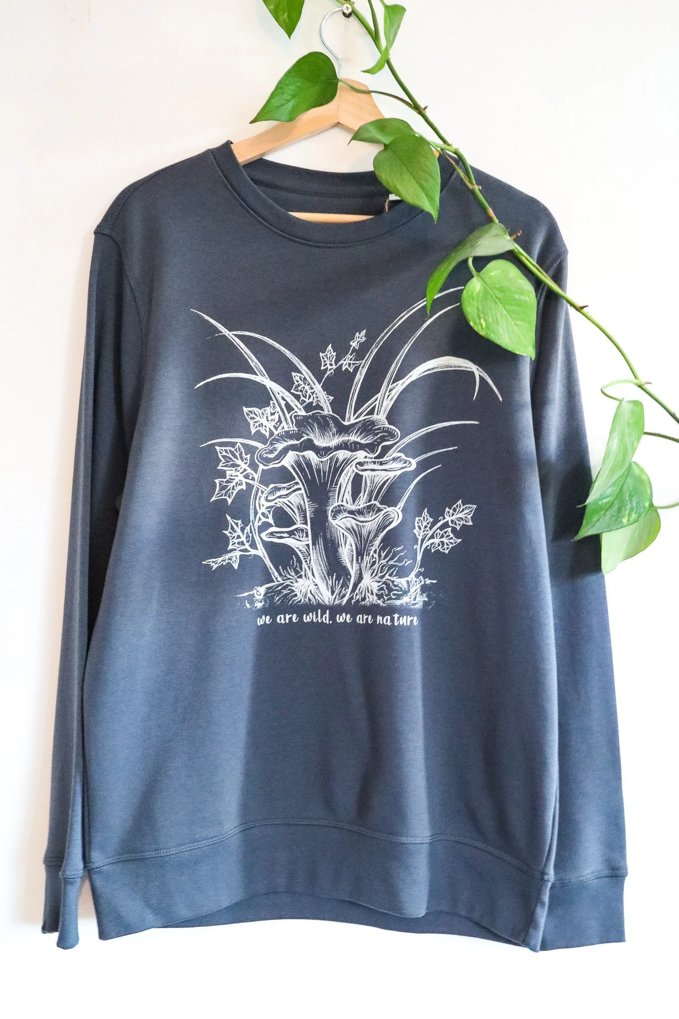 Oyster Mushroom Botanical Sweatshirt