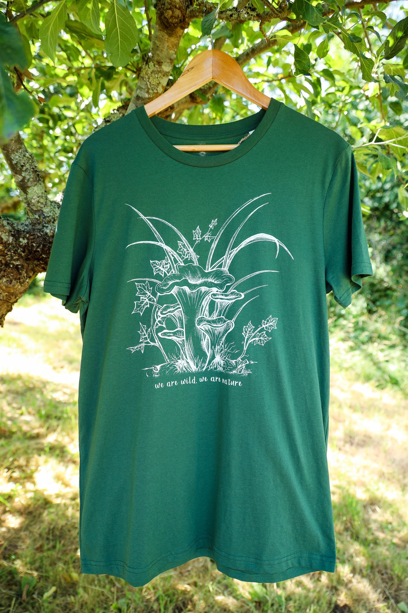 Oyster Mushroom Botanical T-Shirt