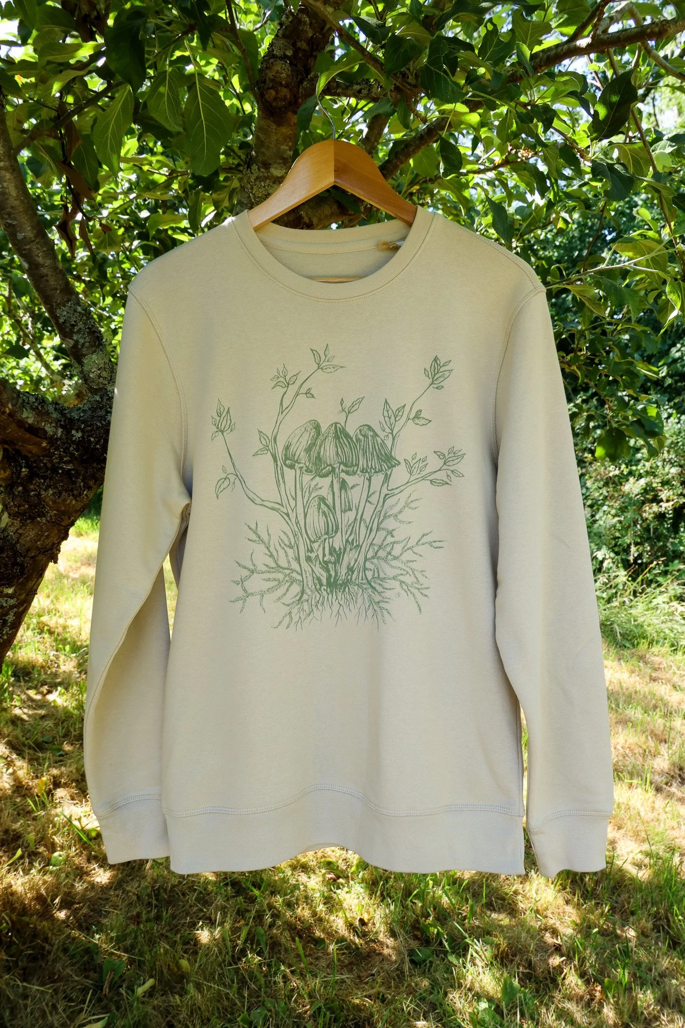 Ink Capricus Mushroom Botanical Sweatshirt