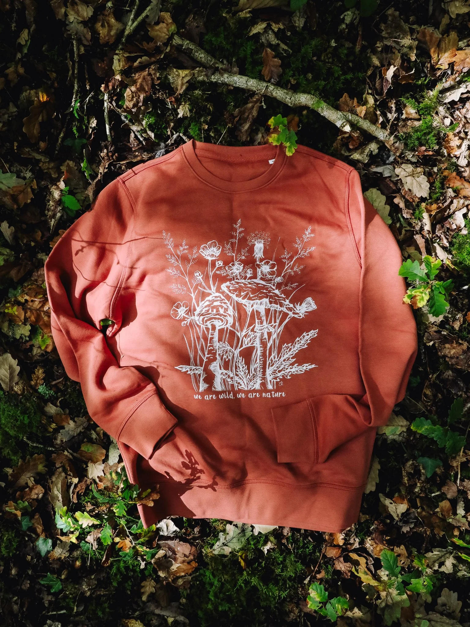 Parasol Mushroom Botanical Sweatshirt