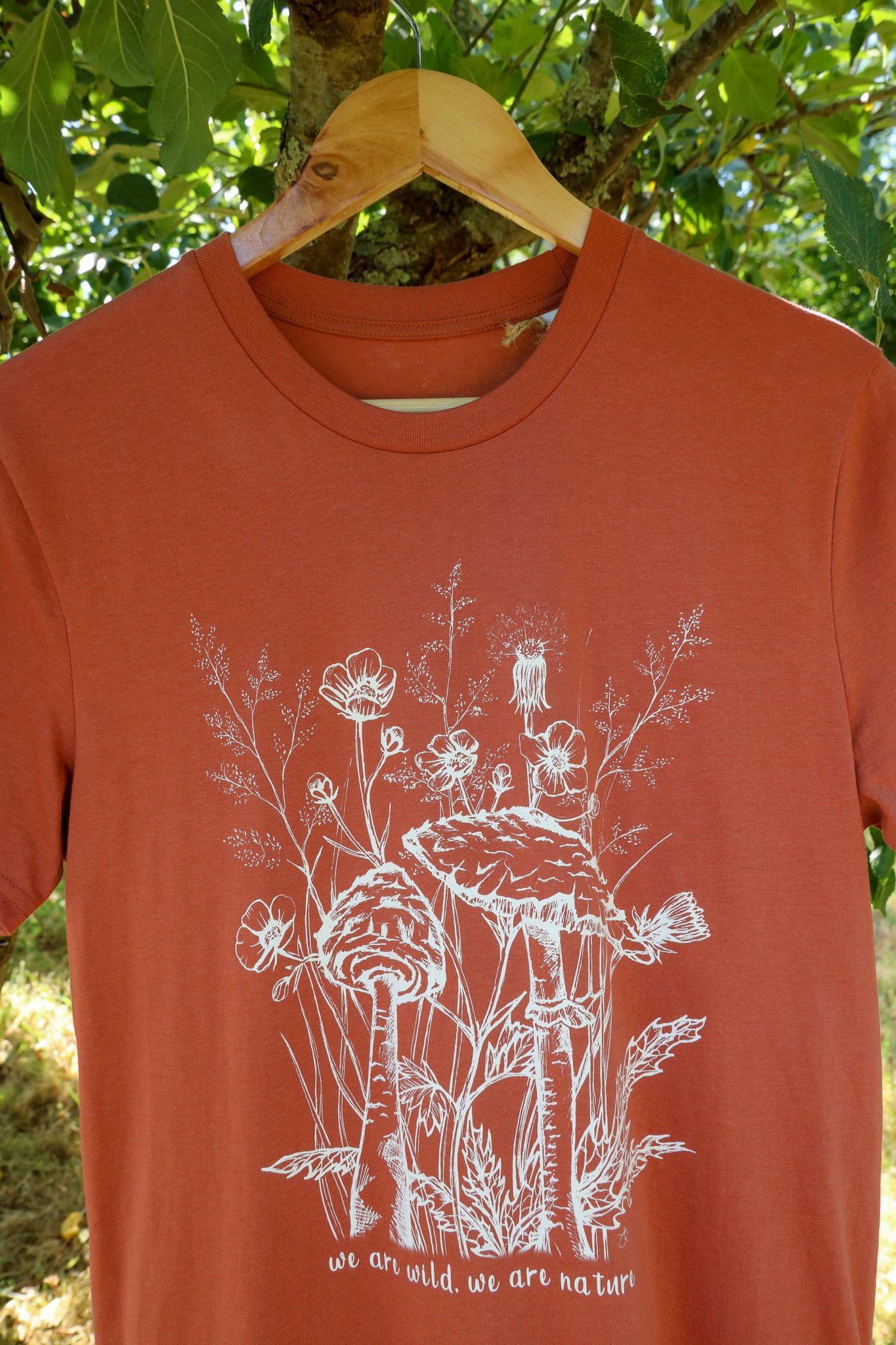 Parasol Mushroom Botanical T-Shirt