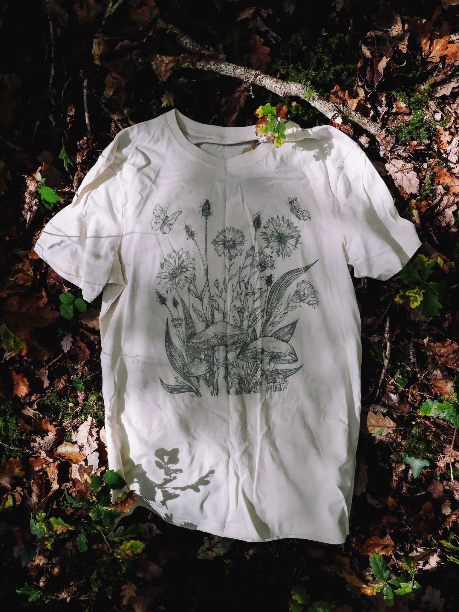 Calendula Botanical Organic Cotton T-Shirt