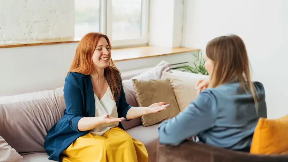 Therapist guiding EMDR therapy session for trauma and anxiety in Glendora, California and online across CA