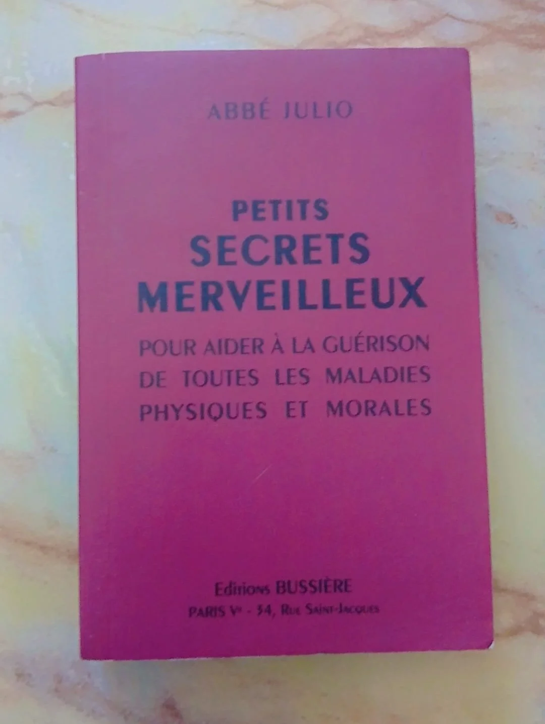 Petits secrets merveilleux.