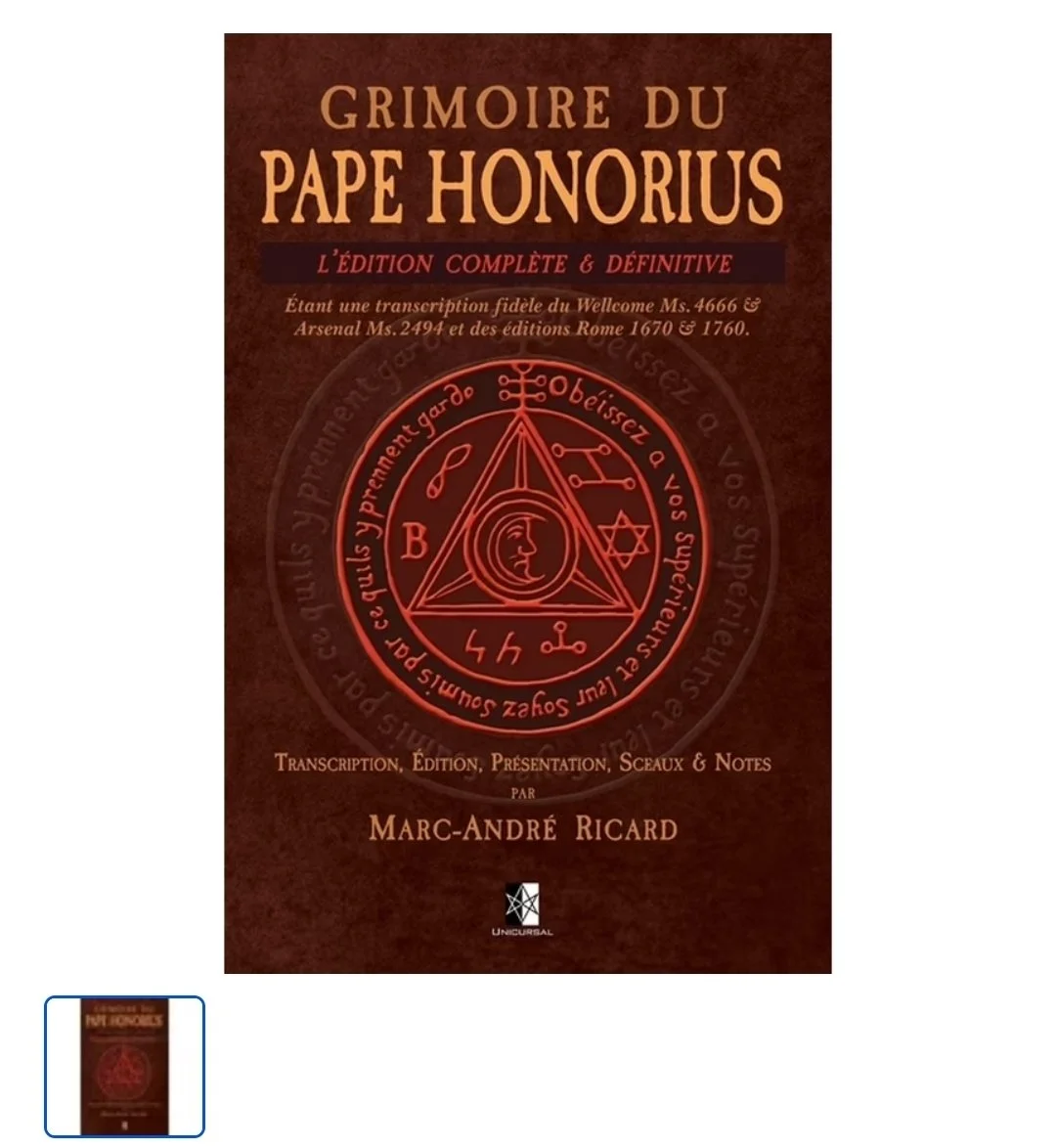 Grimoire de Pape Honorius