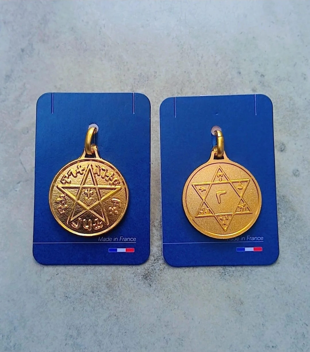 Pentagramme de l'abbé julio