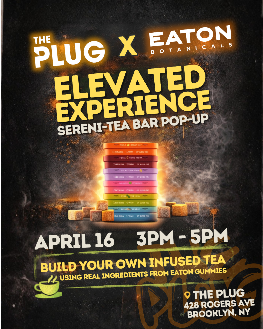 Eaton Botanicals: Sereni-Tea Bar Pop Up