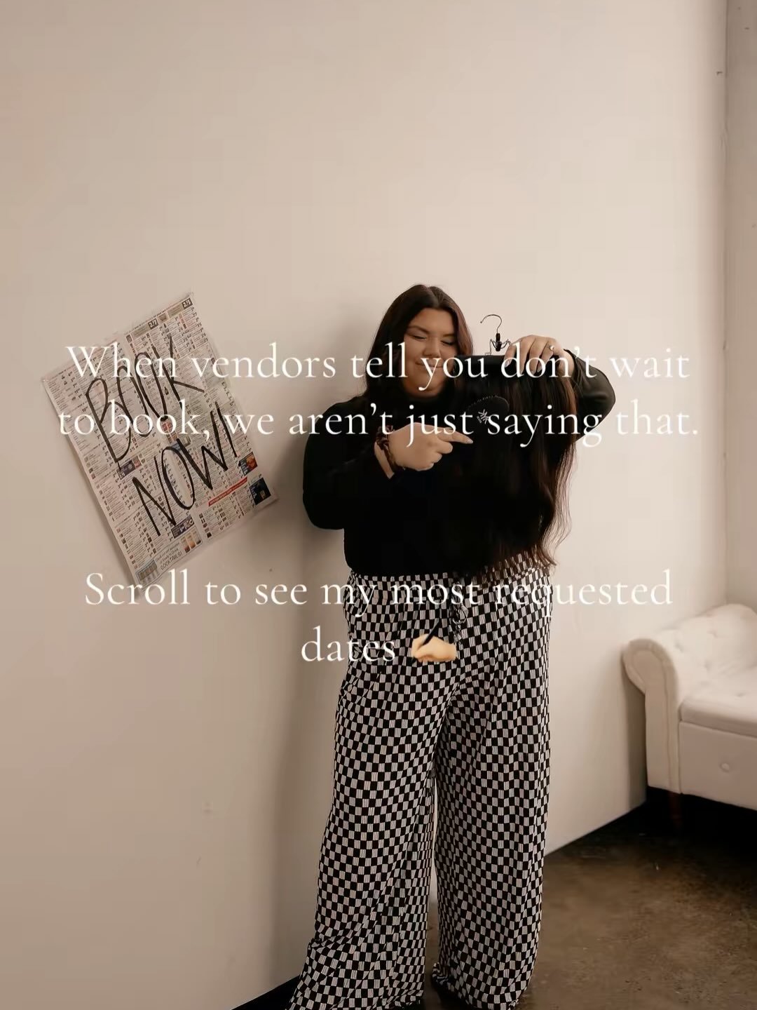 POV: You thought you had time&hellip; but your dream vendor is already booked. 👀

Friendly reminder: the best vendors are securing dates MONTHS (sometimes a year+) in advance. We get multiple inquiries for the same weekends and only take one wedding