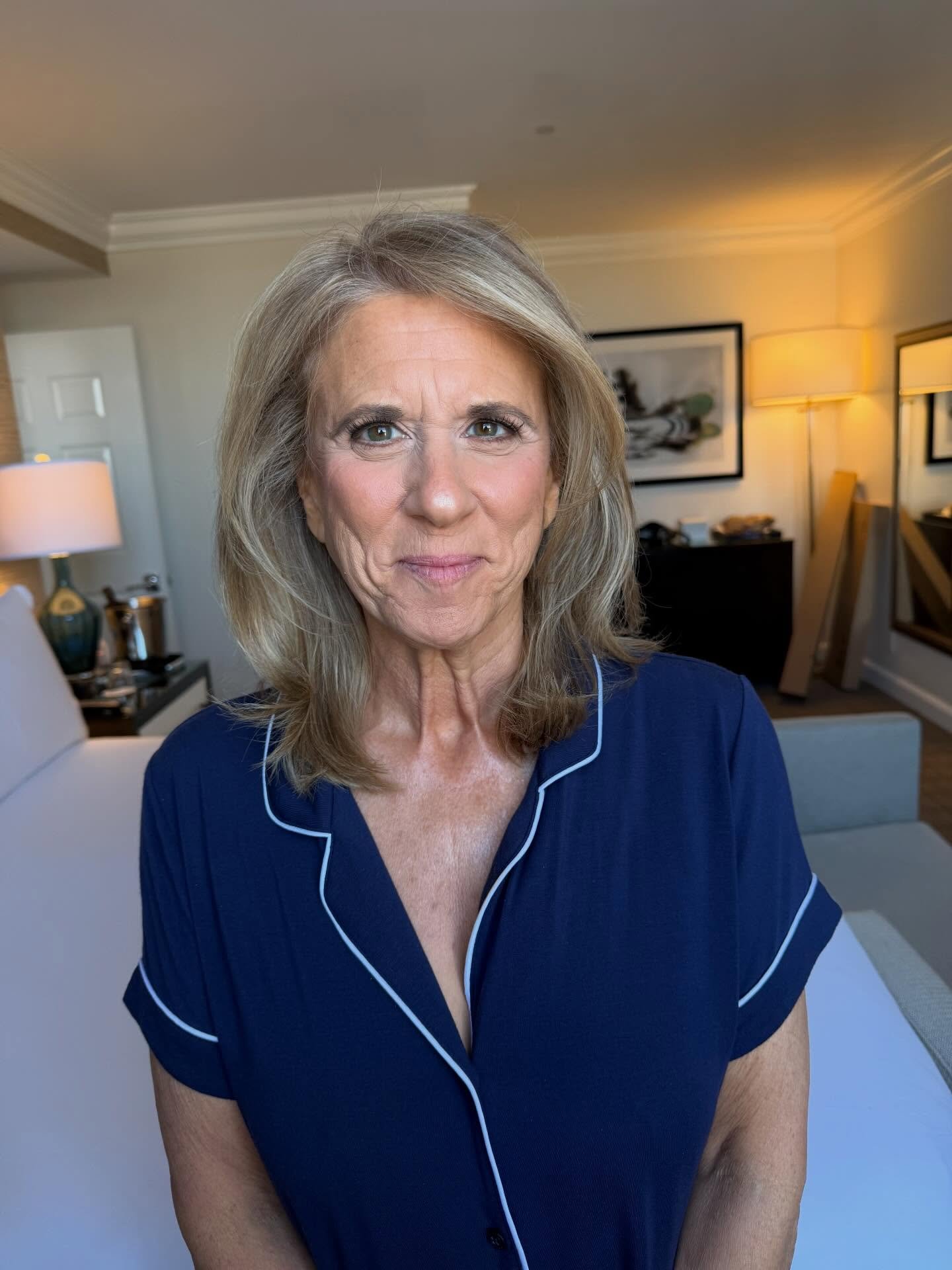 Mother of the Bride 💕

Alison was truly the best. She doesn&rsquo;t do any type of updos, so when we did her trial she told me exactly what she wanted. We gave her a blowout with volume, and then curled her ends to give more body to the hair. She di