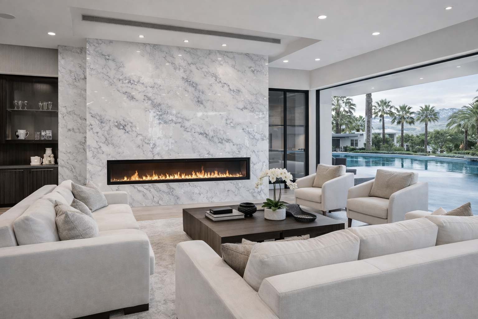 Calacatta Feature Wall 