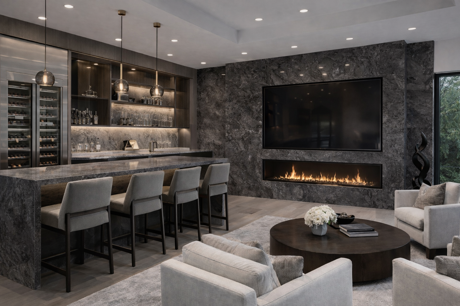 Nocturne Entertaining Space