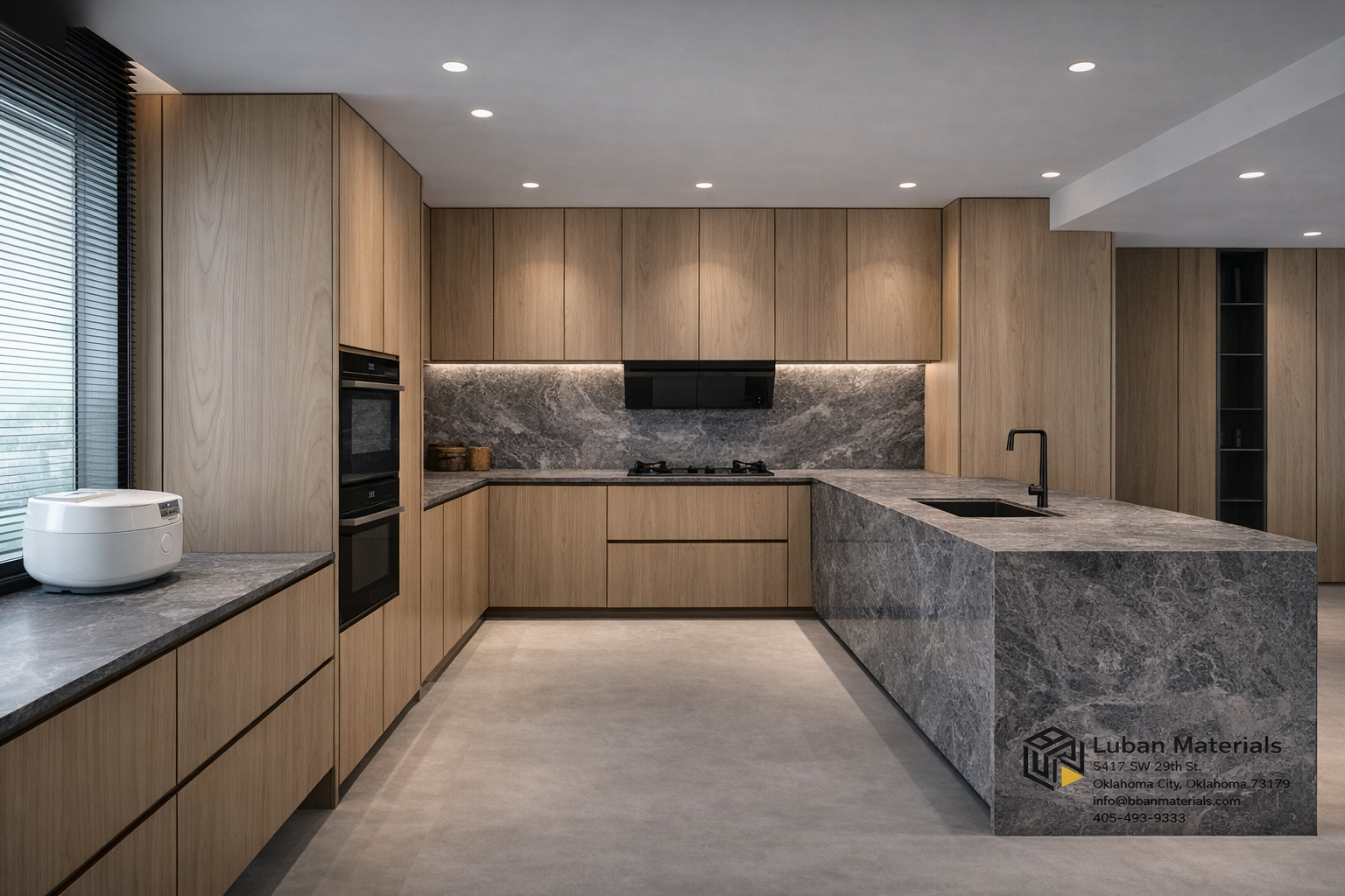 Modern Quartz Kitchen