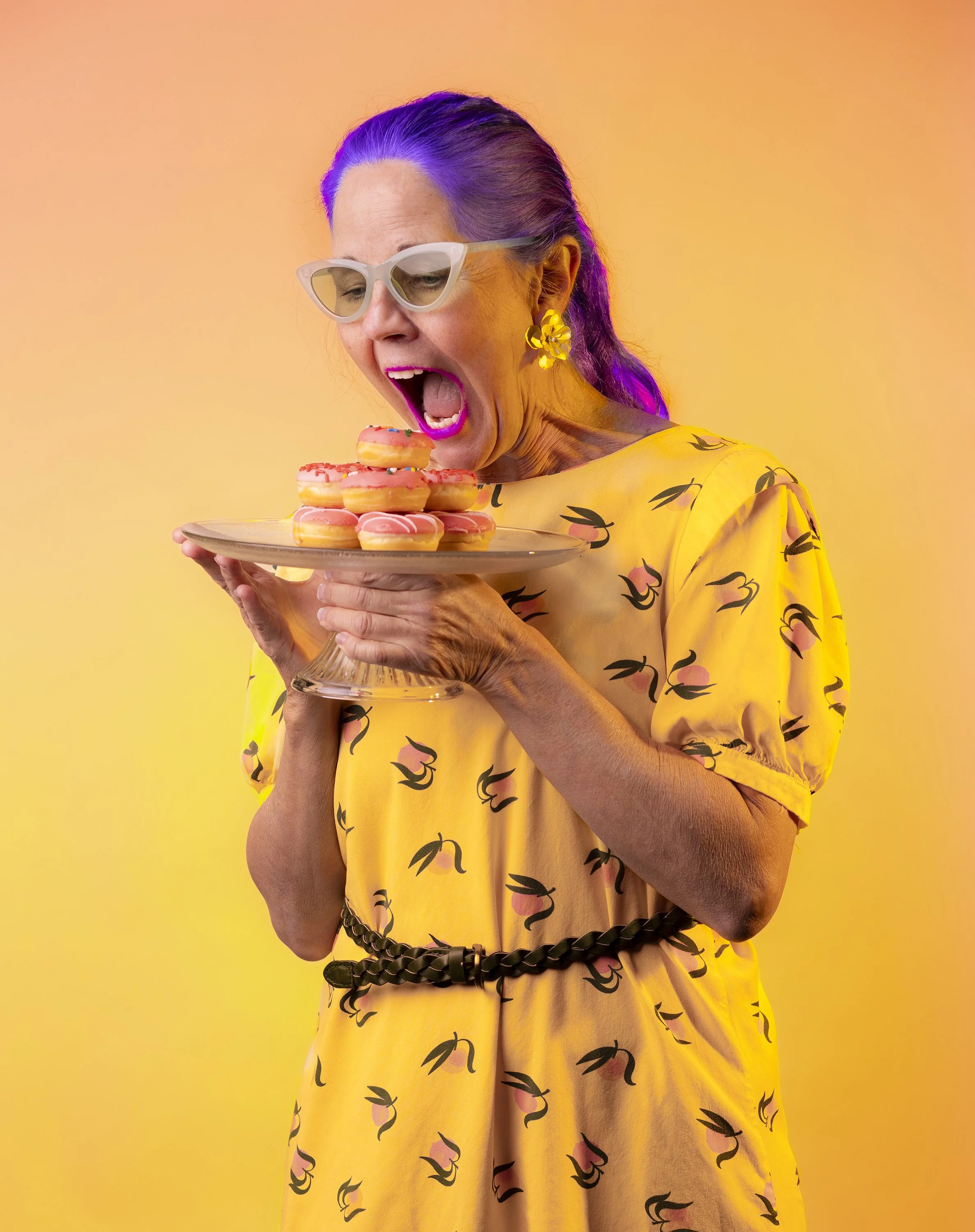 Two Bites Strawberry Donuts
