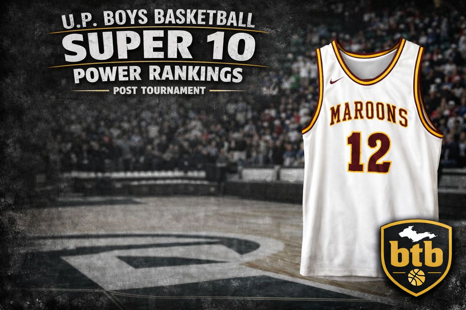 UP Boys Super 10 Basketball Rankings 3/14/26