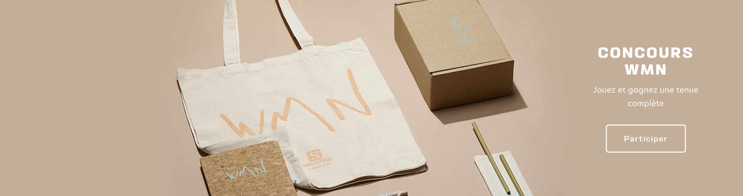 Activation digitale pour remporter la "beauty box" façon Salomon