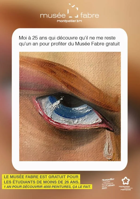 Musée Fabre / conception-rédaction / projet pub