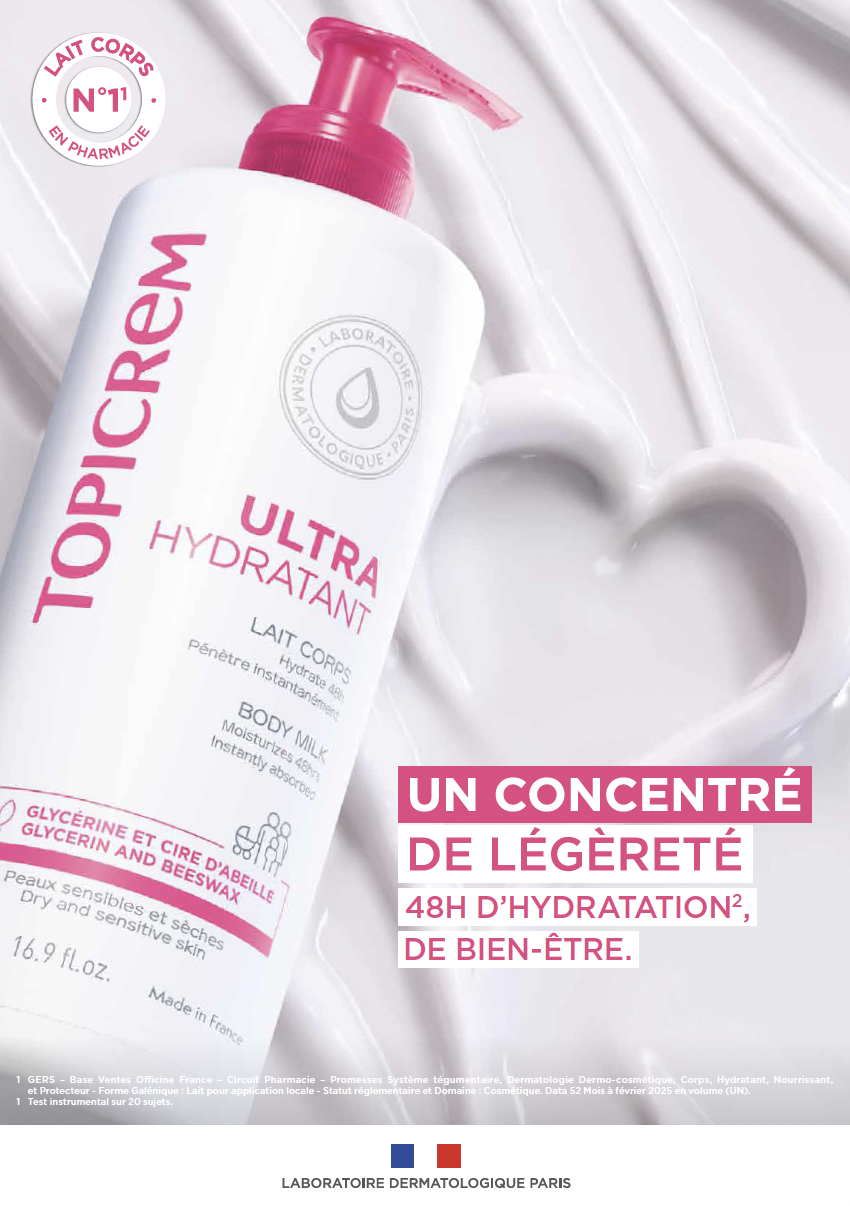 Topicrem / conception-rédaction / projet pub