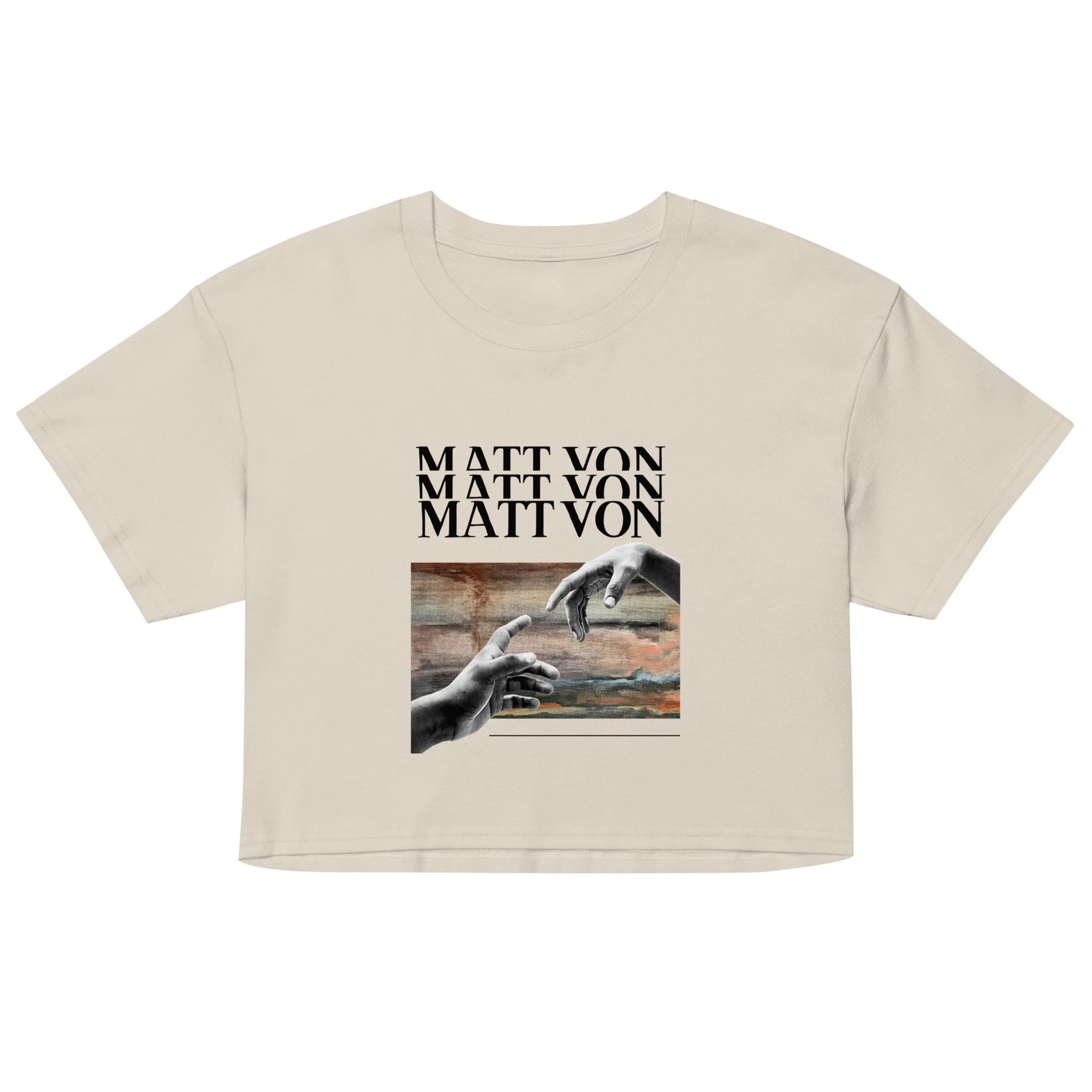 Hand to God Crop Tee