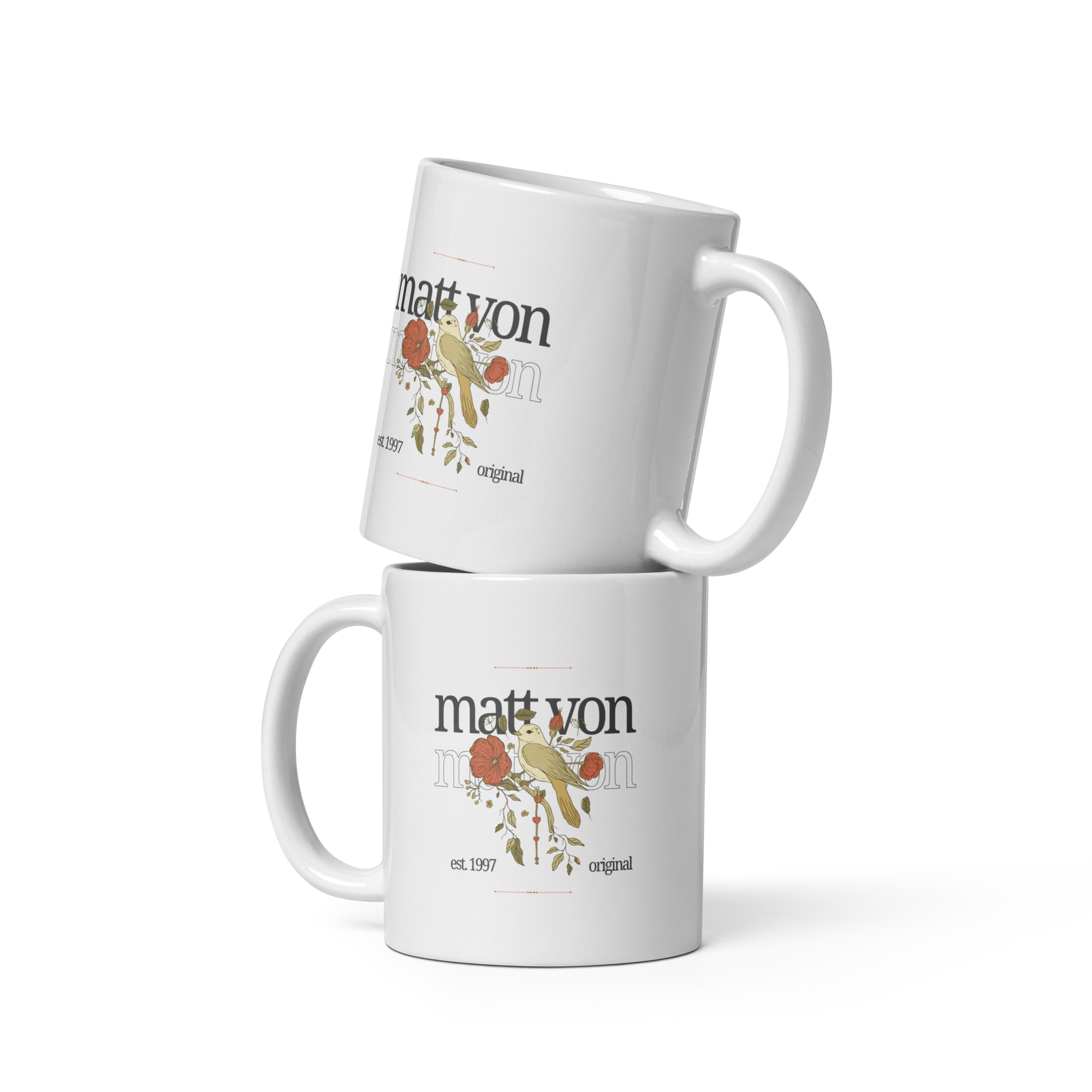 Birds of a Feather Glossy Mug