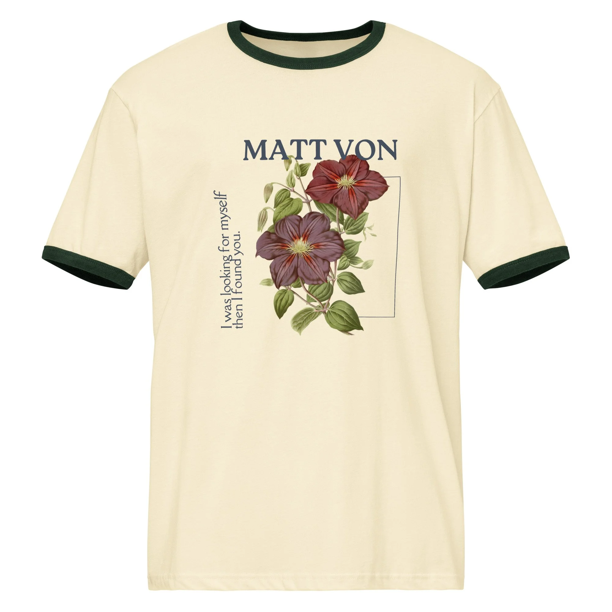 unisex-ringer-t-shirt-natural-forest-green-front-69e9957db6ce4.jpg