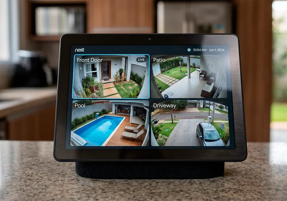 Smart cameras and video doorbells