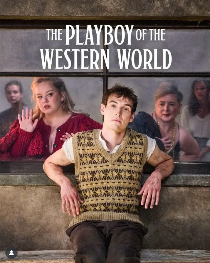 Haven&rsquo;t seen the comedy-drama &lsquo;The Playboy of the Western World&rsquo; (John Millington Synge) in years, so great to see it arrive at the @nationaltheatre, with an exciting cast - incl. @nicolacoughlan, @eannahardwicke, and @siobhni - who