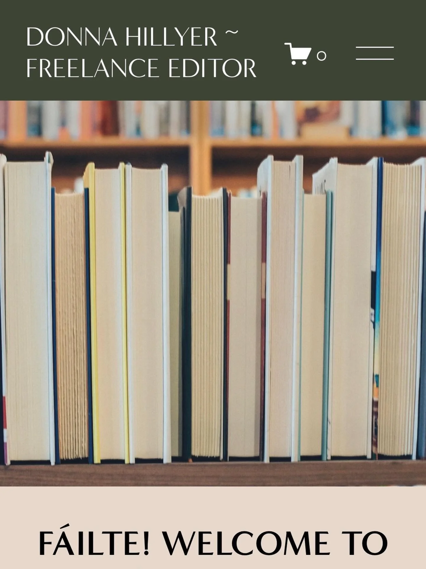 It&rsquo;s been a long time coming! Here&rsquo;s my revamped website which tells you what I do and a bit about what I&rsquo;ve done. 📚 Quite fun to make too!

💻 www.donnahillyer.com

#freelance #editor #writing #books