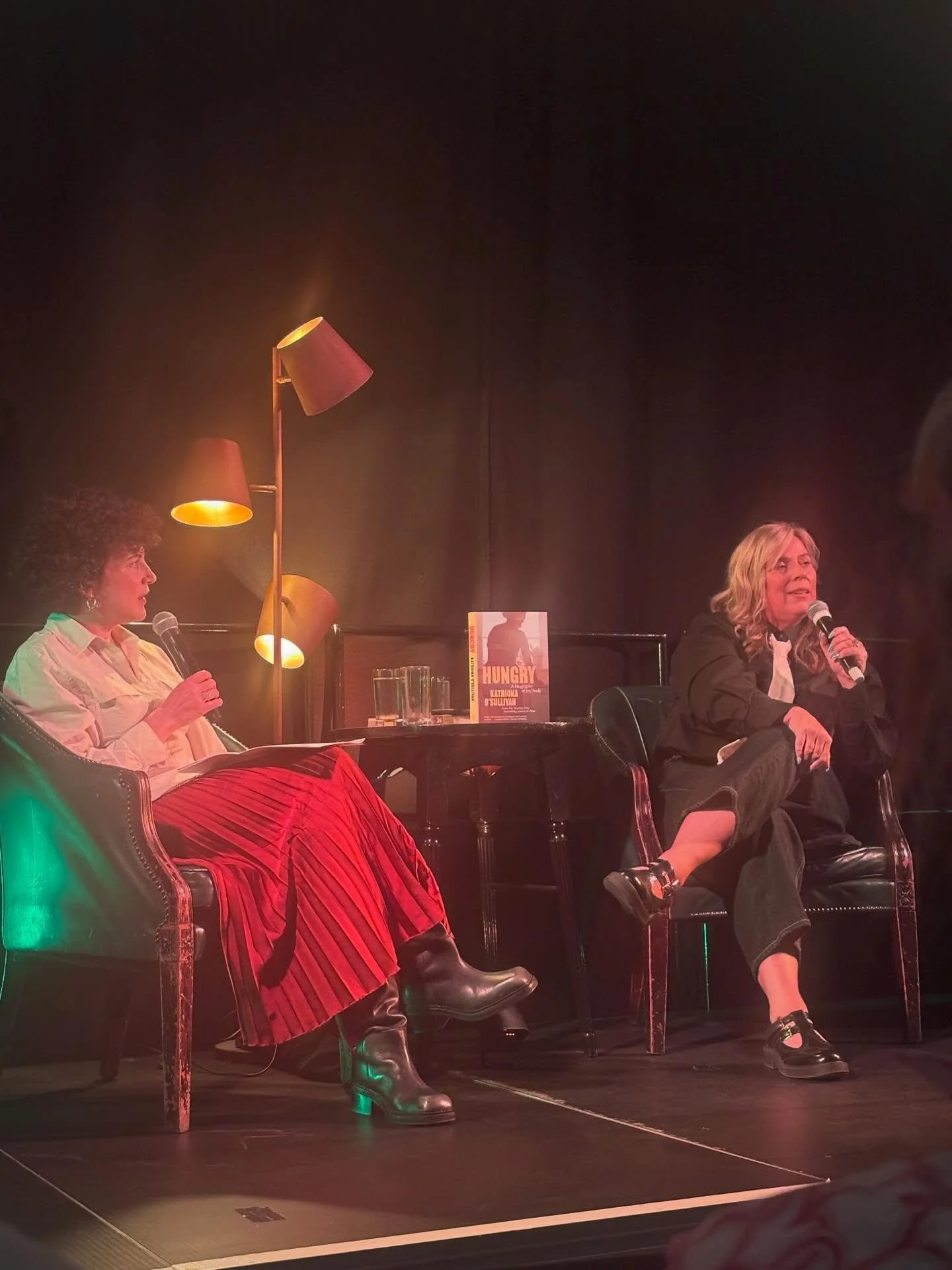 Such a powerful event last night hearing @katriona_osullivan chat to @anniemacmanus at the London Irish Centre&rsquo;s Literary salon, with breaks for music and song by the talented @johnfrancisflynnmusic.
Katriona&rsquo;s memoir &lsquo;Poor&rsquo; (