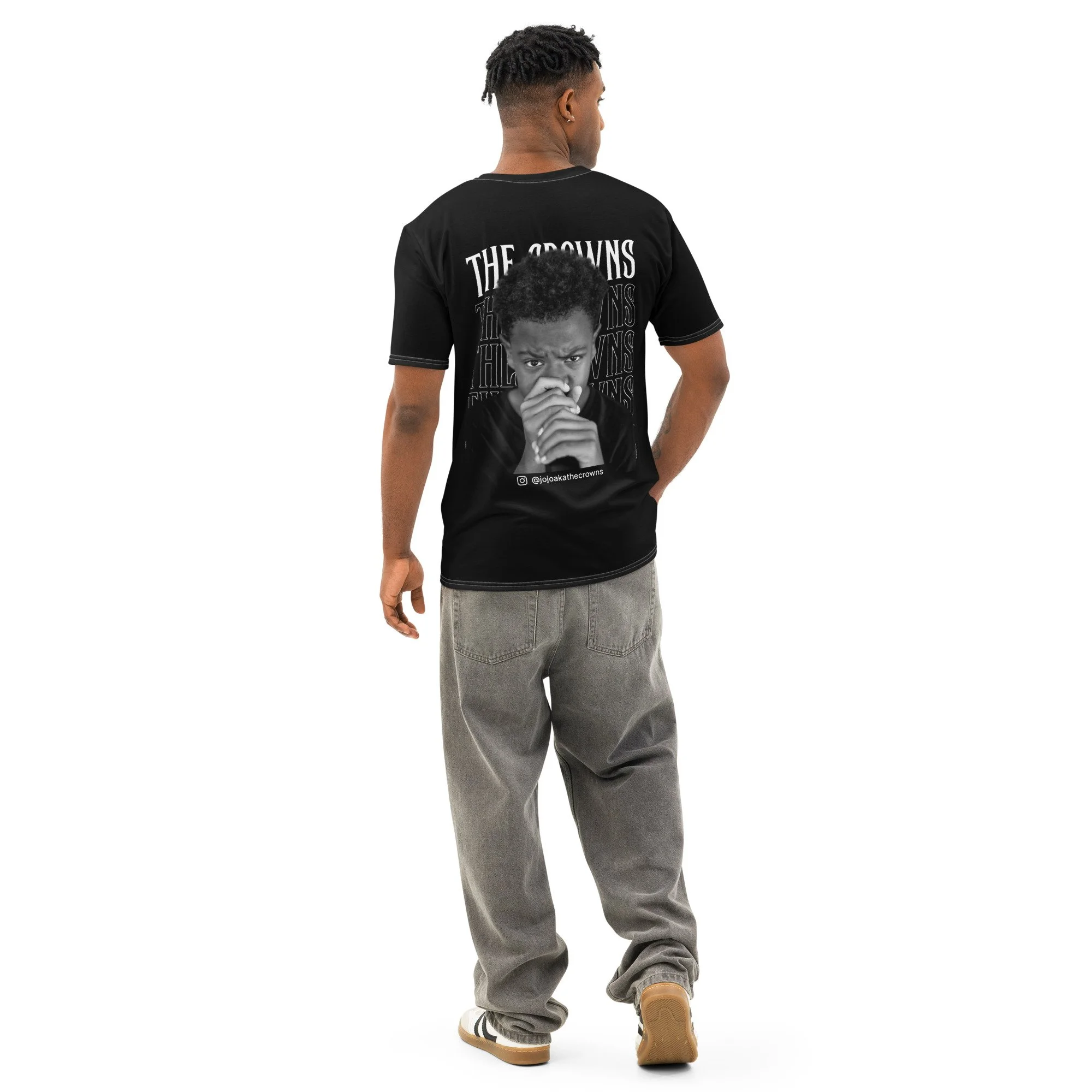The Crowns Crew Neck T-Shirt - Black