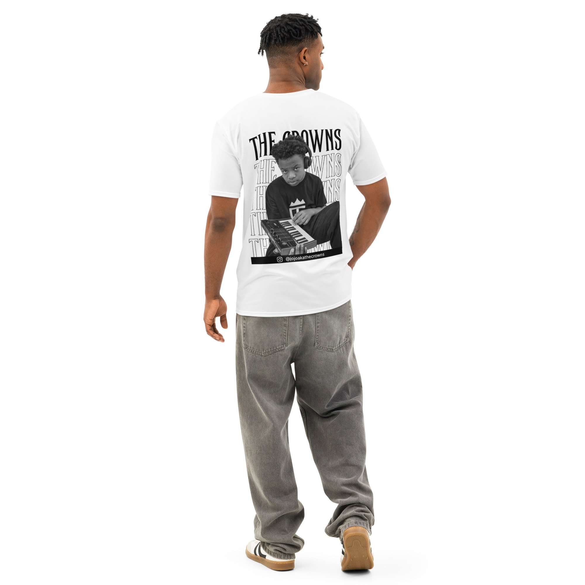 The Crowns Crew Neck T-Shirt - White