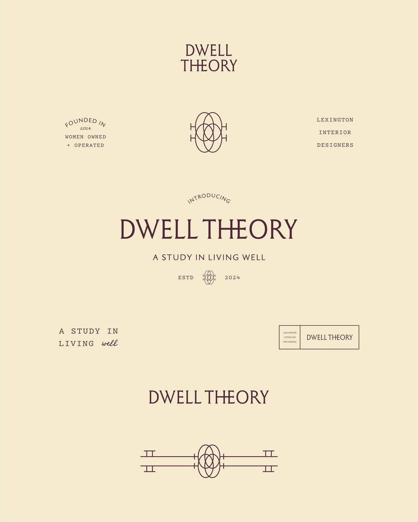Excited to share the brand development for Dwell Theory! Oh what a fun project this was 🗝️

Dwell Theory is a conceptual interior design studio that approaches each project as a study in how people live within a space. Rather than focusing solely on