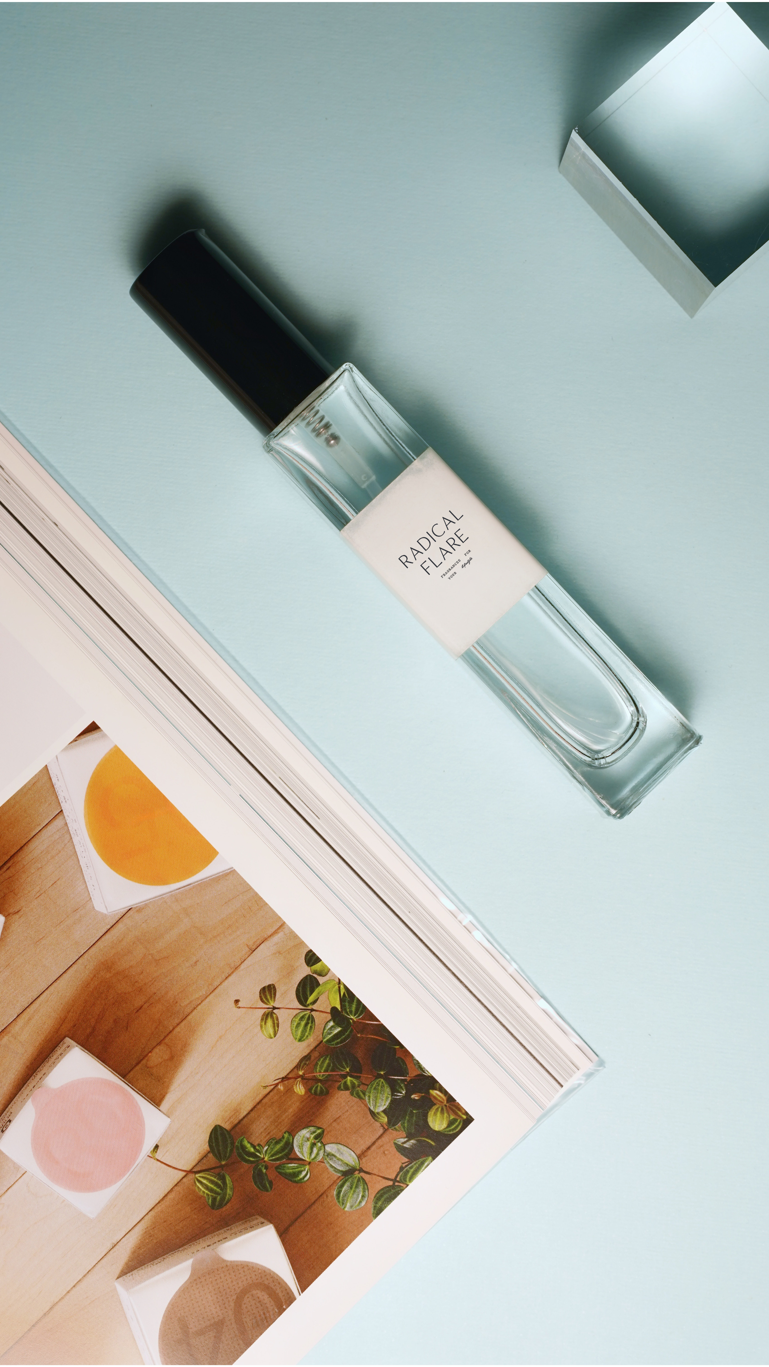 Packaging design for a fragrance company