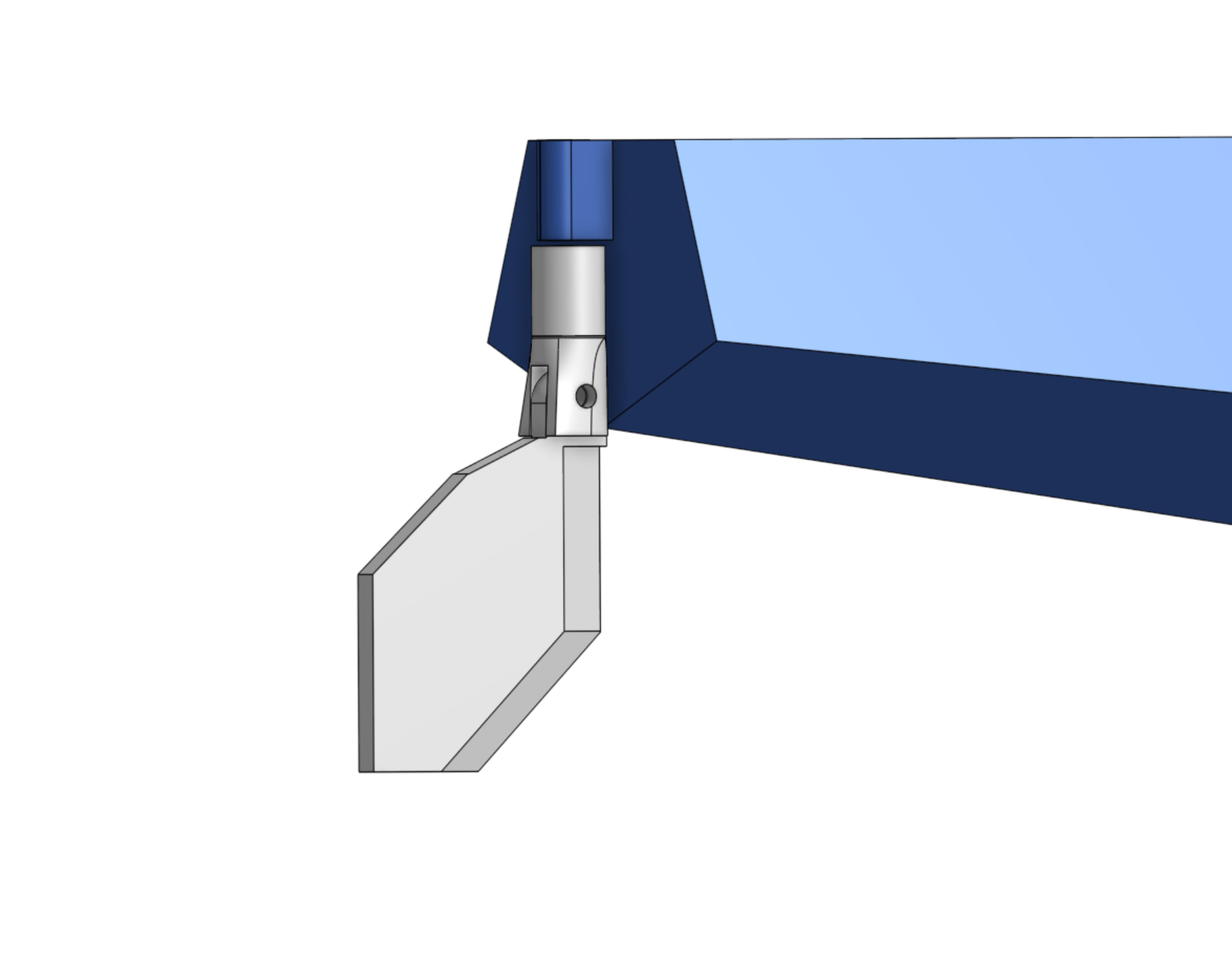 Water Rudder For 33" Floats